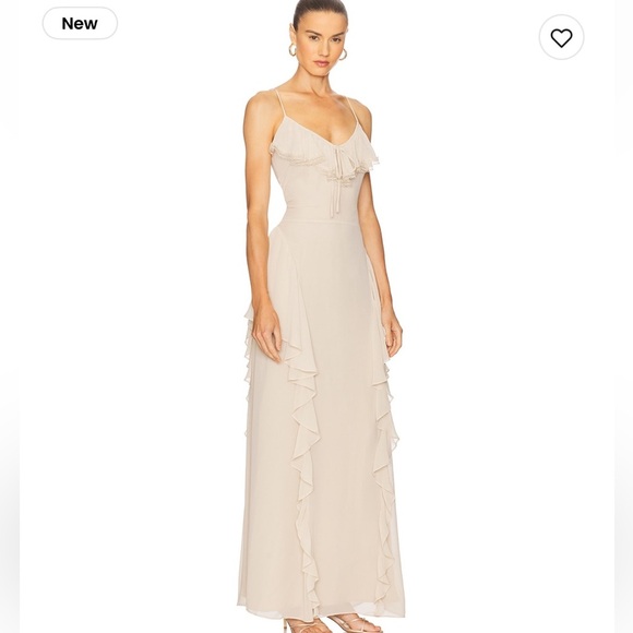 Tularosa Remley Maxi Dress in Red - Picture 5 of 10